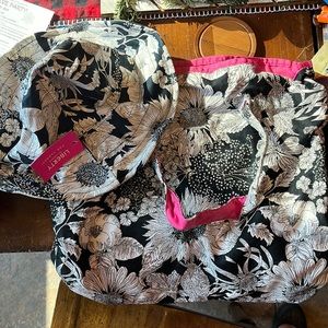 Liberty for London Target floral bag and hat